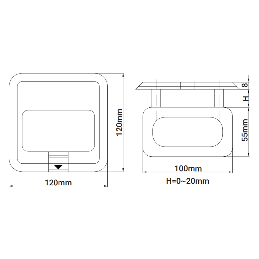 Receptáculo Oro 110-250V 15A  - Fokasu